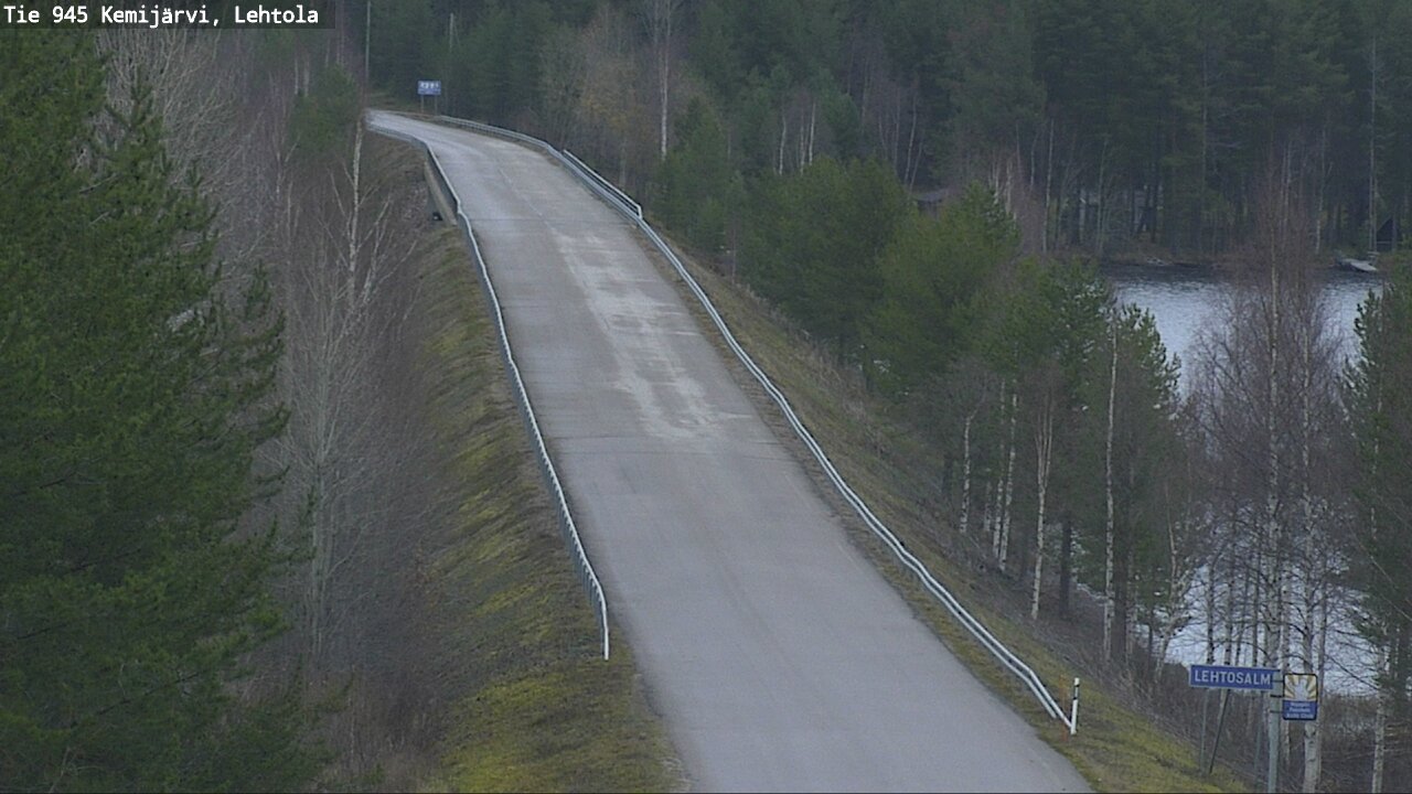 Kelikamerat Kuva Tie 945 Kemijärvi, Lehtola, Kemijärvi, Lappi