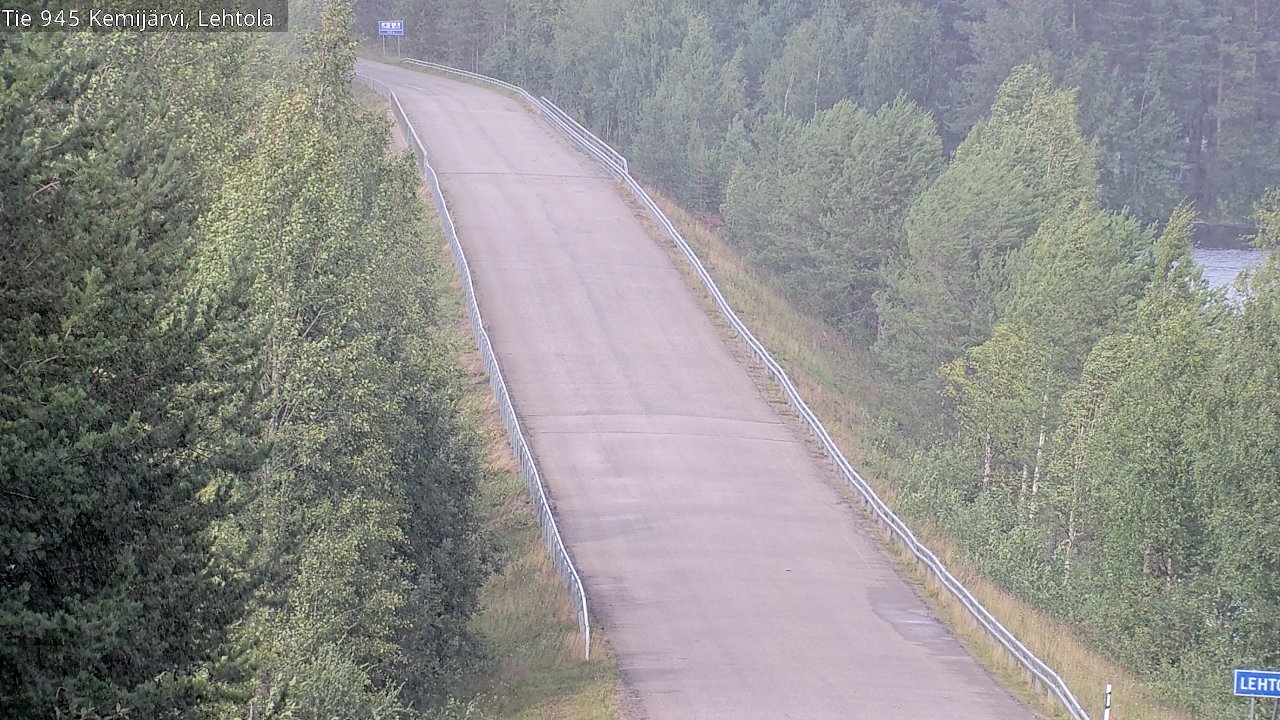Kelikamerat Kuva Tie 945 Kemijärvi, Lehtola, Kemijärvi, Lappi