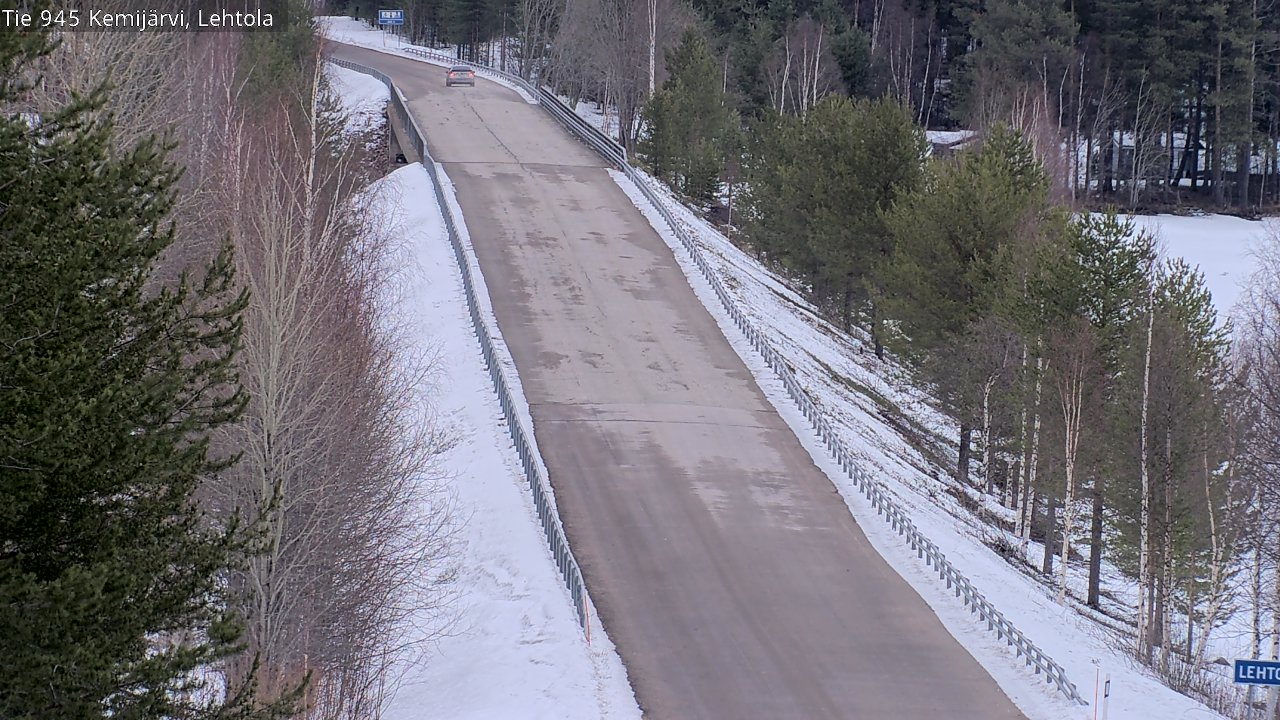 Kelikamerat Kuva Tie 945 Kemijärvi, Lehtola, Kemijärvi, Lappi