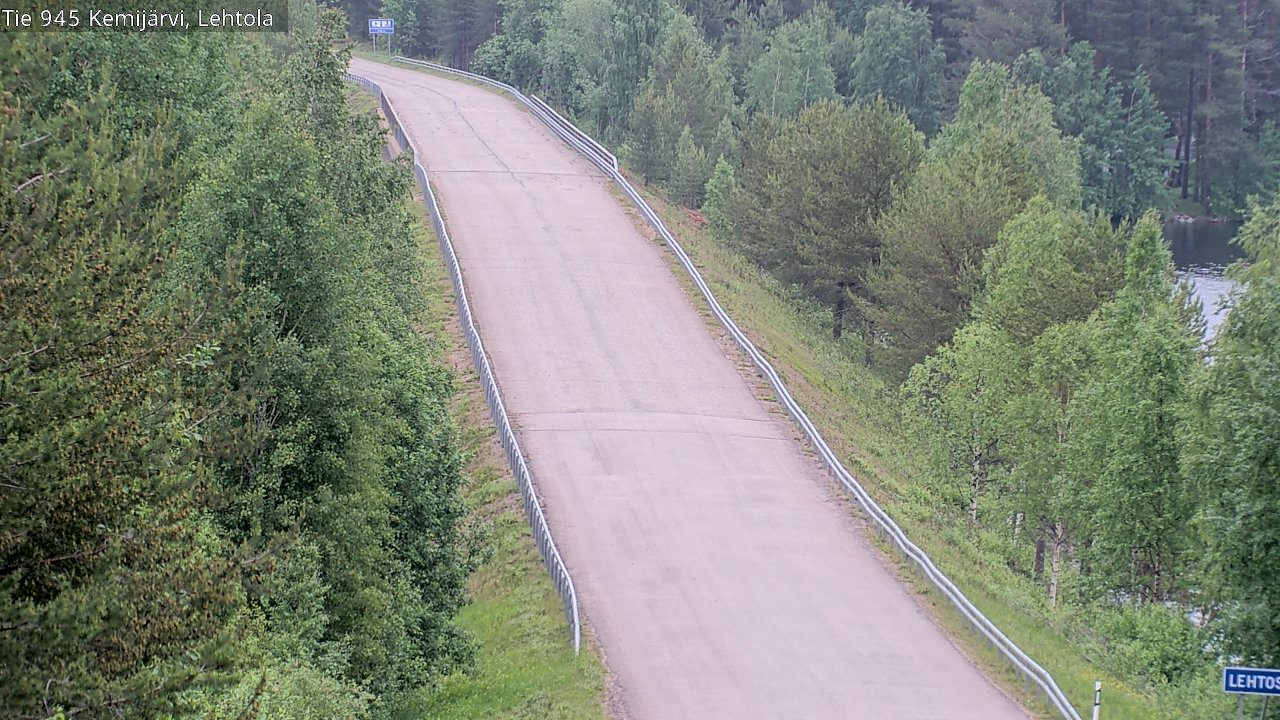 Kelikamerat Kuva Tie 945 Kemijärvi, Lehtola, Kemijärvi, Lappi