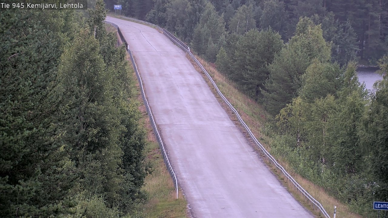 Kelikamerat Kuva Tie 945 Kemijärvi, Lehtola, Kemijärvi, Lappi