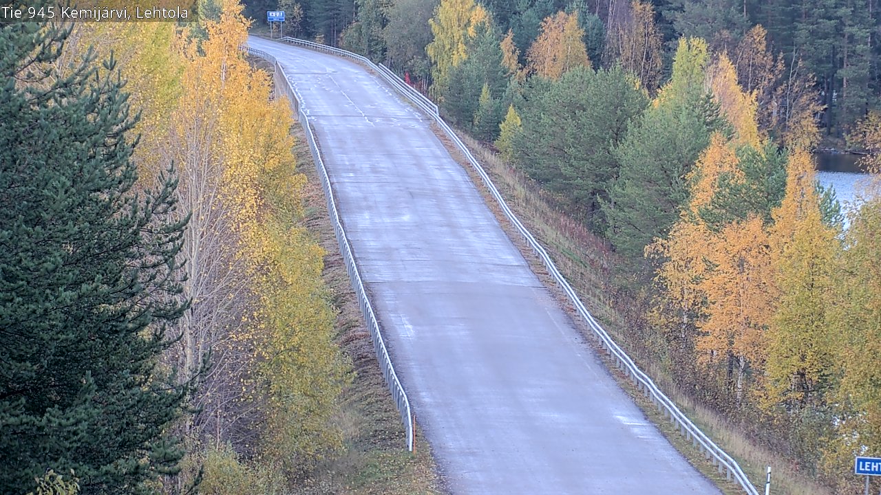 Kelikamerat Kuva Tie 945 Kemijärvi, Lehtola, Kemijärvi, Lappi