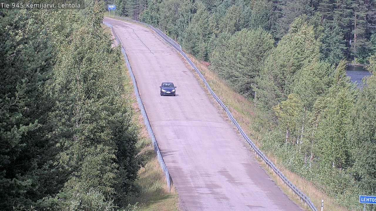 Kelikamerat Kuva Tie 945 Kemijärvi, Lehtola, Kemijärvi, Lappi