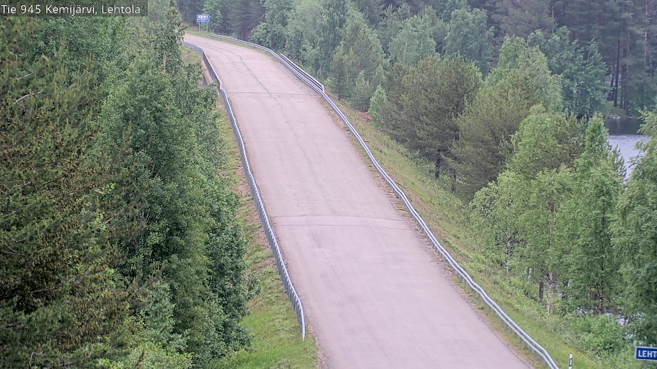 Kelikamerat Kuva Tie 945 Kemijärvi, Lehtola, Kemijärvi, Lappi