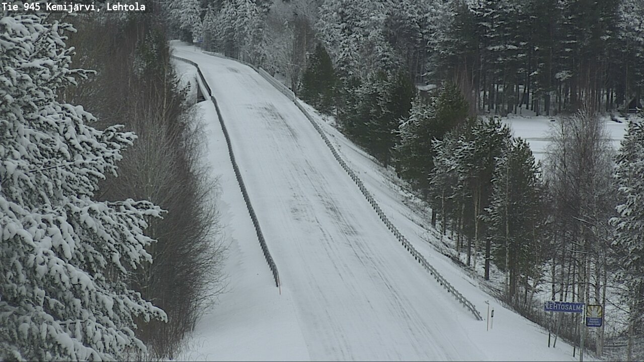 Kelikamerat Kuva Tie 945 Kemijärvi, Lehtola, Kemijärvi, Lappi