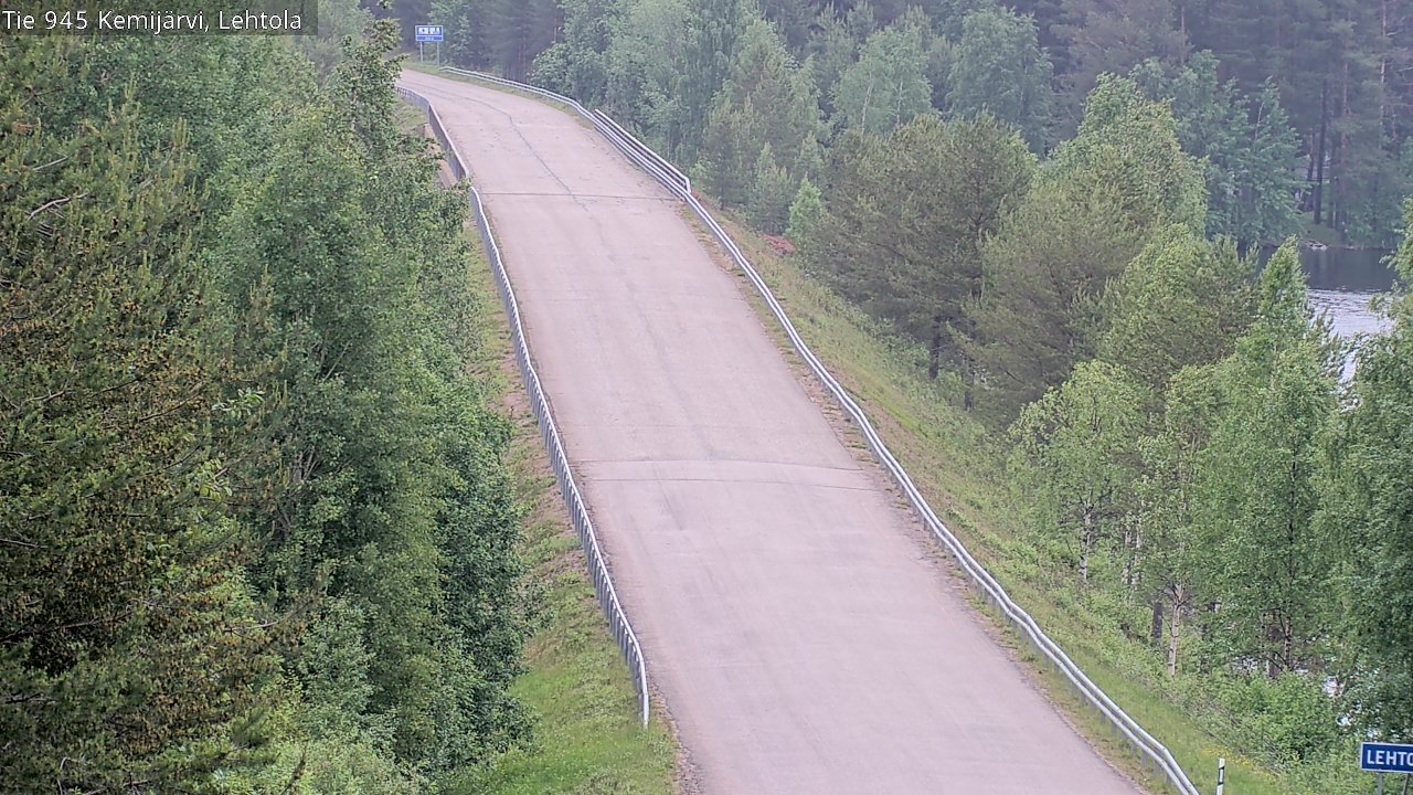 Kelikamerat Kuva Tie 945 Kemijärvi, Lehtola, Kemijärvi, Lappi