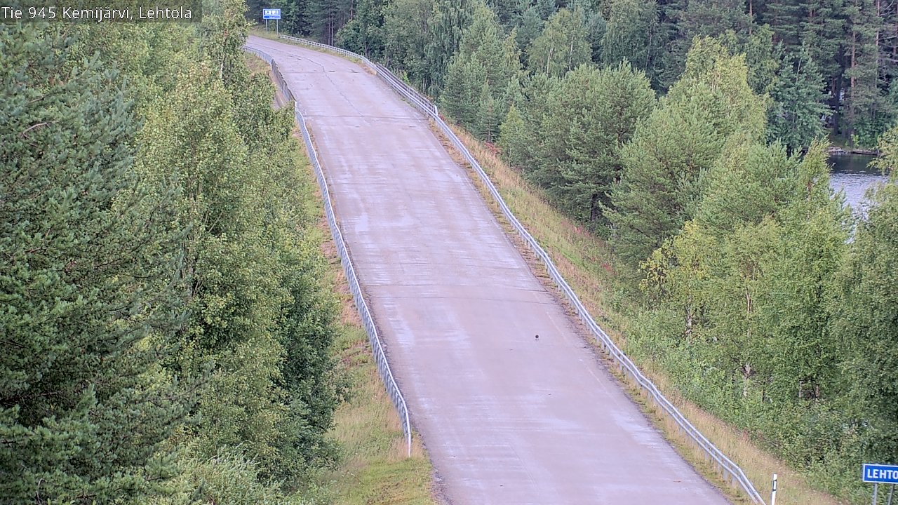 Kelikamerat Kuva Tie 945 Kemijärvi, Lehtola, Kemijärvi, Lappi