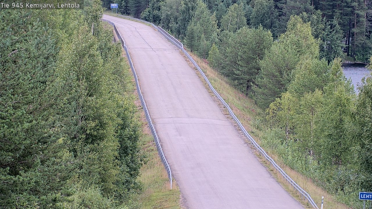 Kelikamerat Kuva Tie 945 Kemijärvi, Lehtola, Kemijärvi, Lappi