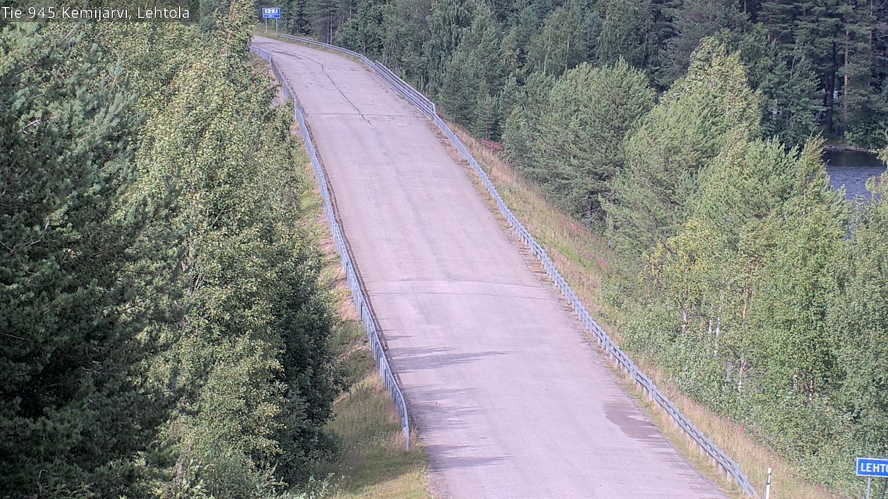 Kelikamerat Kuva Tie 945 Kemijärvi, Lehtola, Kemijärvi, Lappi