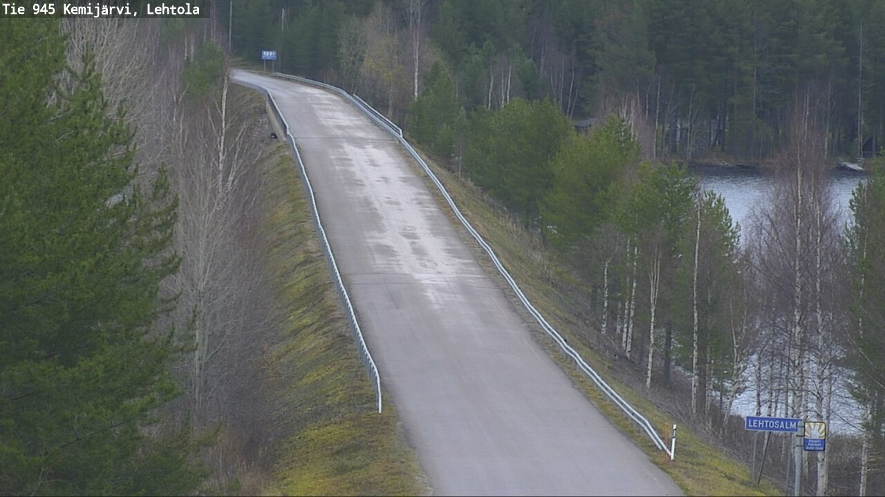 Kelikamerat Kuva Tie 945 Kemijärvi, Lehtola, Kemijärvi, Lappi