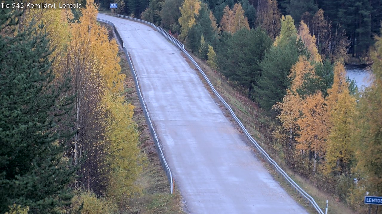 Kelikamerat Kuva Tie 945 Kemijärvi, Lehtola, Kemijärvi, Lappi