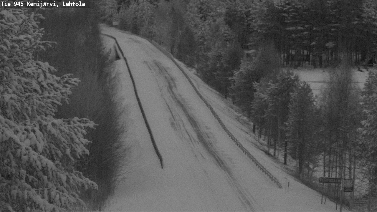Kelikamerat Kuva Tie 945 Kemijärvi, Lehtola, Kemijärvi, Lappi