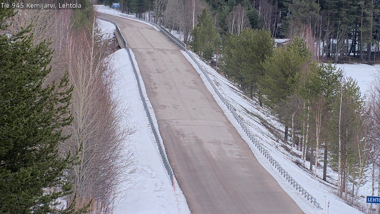 Kelikamerat Kuva Tie 945 Kemijärvi, Lehtola, Kemijärvi, Lappi