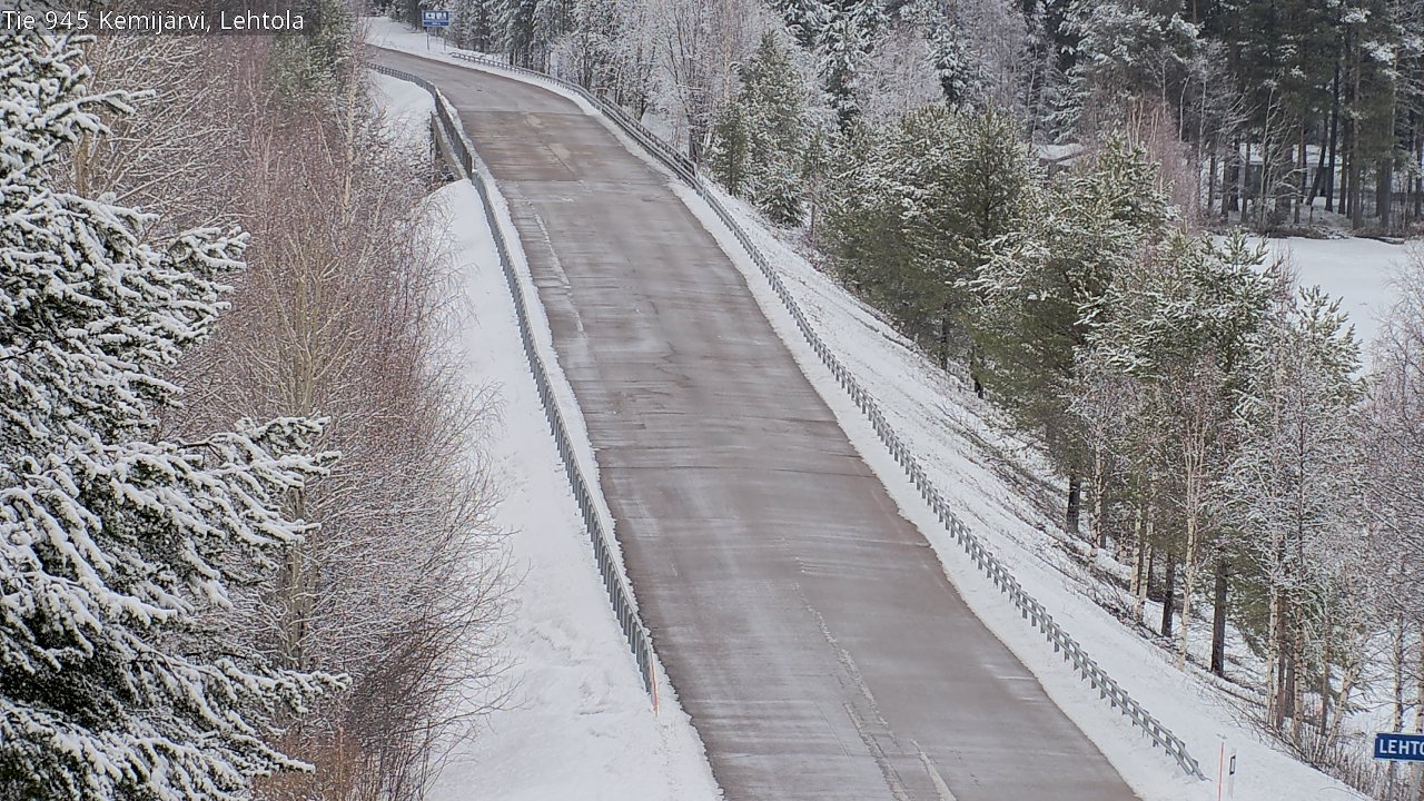 Kelikamerat Kuva Tie 945 Kemijärvi, Lehtola, Kemijärvi, Lappi