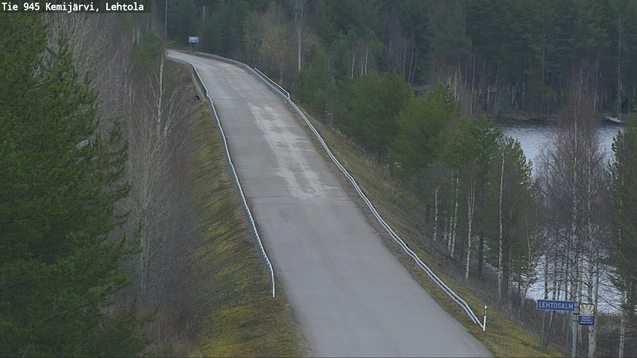 Kelikamerat Kuva Tie 945 Kemijärvi, Lehtola, Kemijärvi, Lappi