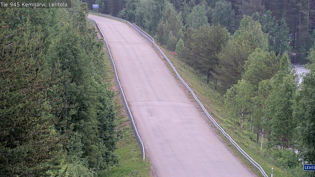 Kelikamerat Kuva Tie 945 Kemijärvi, Lehtola, Kemijärvi, Lappi