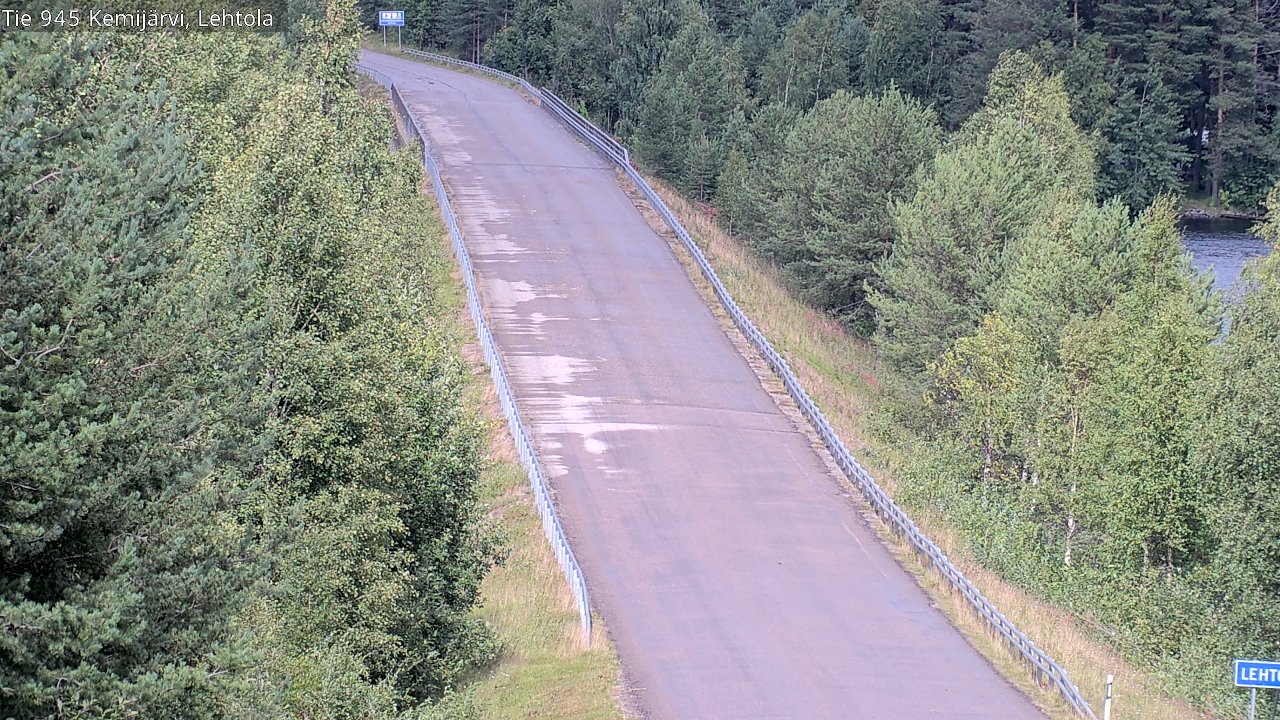Kelikamerat Kuva Tie 945 Kemijärvi, Lehtola, Kemijärvi, Lappi