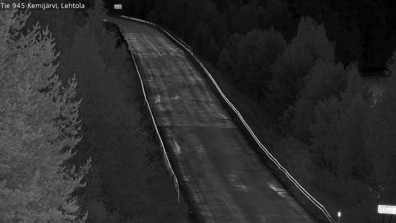 Kelikamerat Kuva Tie 945 Kemijärvi, Lehtola, Kemijärvi, Lappi