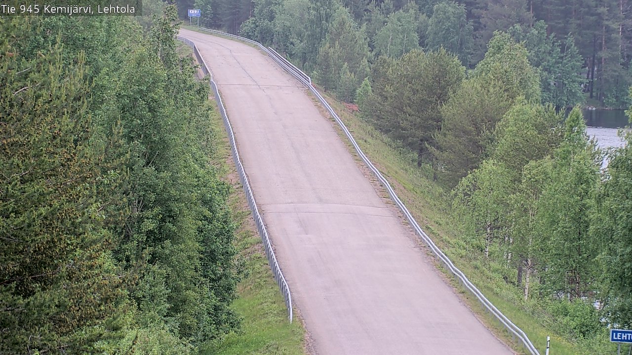 Kelikamerat Kuva Tie 945 Kemijärvi, Lehtola, Kemijärvi, Lappi