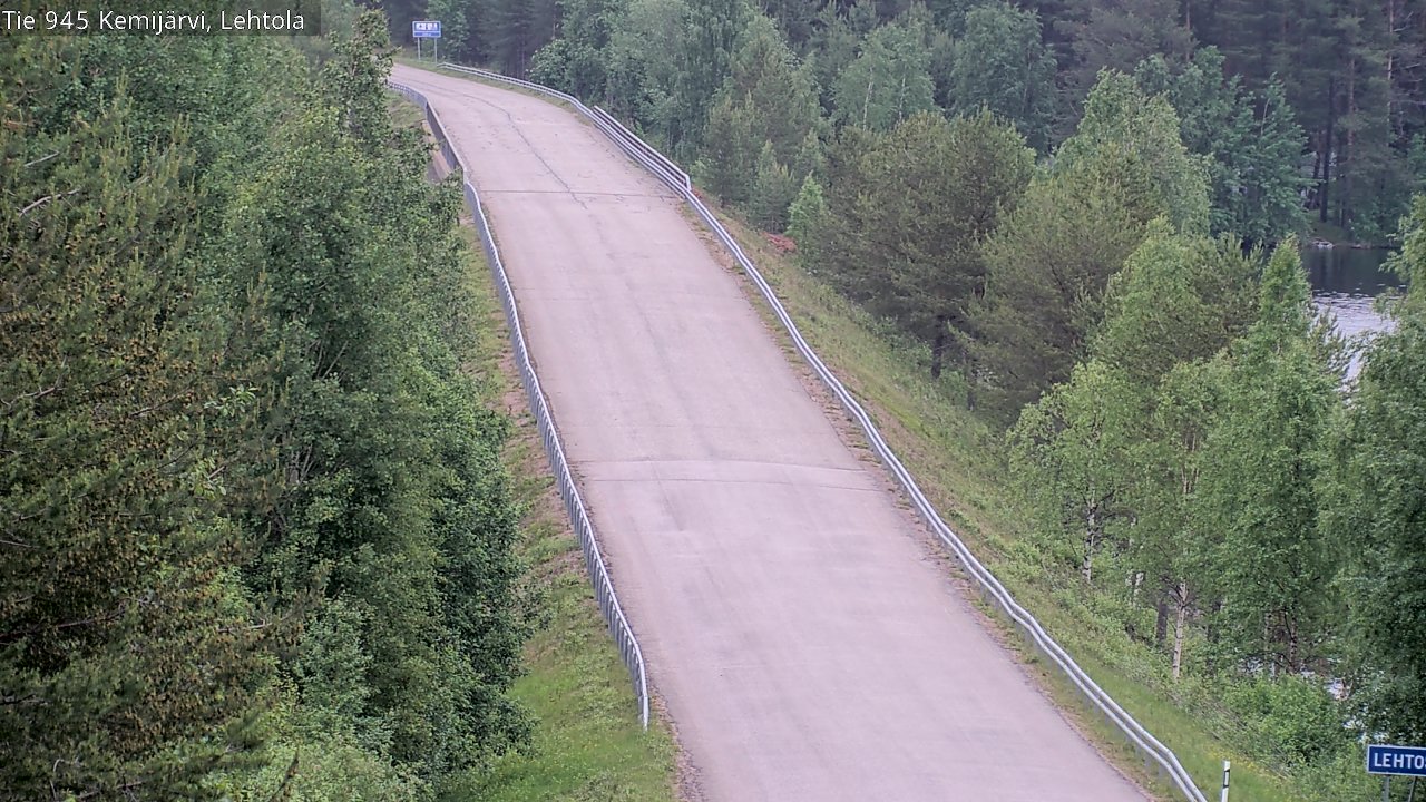 Kelikamerat Kuva Tie 945 Kemijärvi, Lehtola, Kemijärvi, Lappi