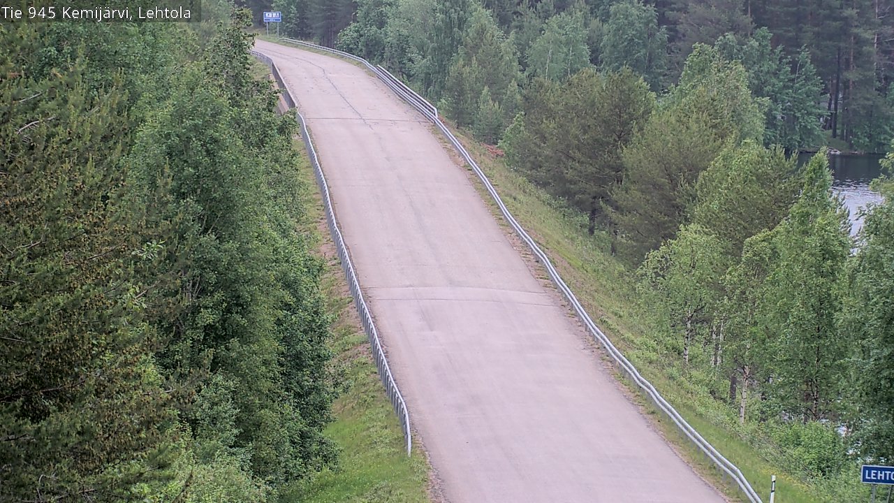 Kelikamerat Kuva Tie 945 Kemijärvi, Lehtola, Kemijärvi, Lappi