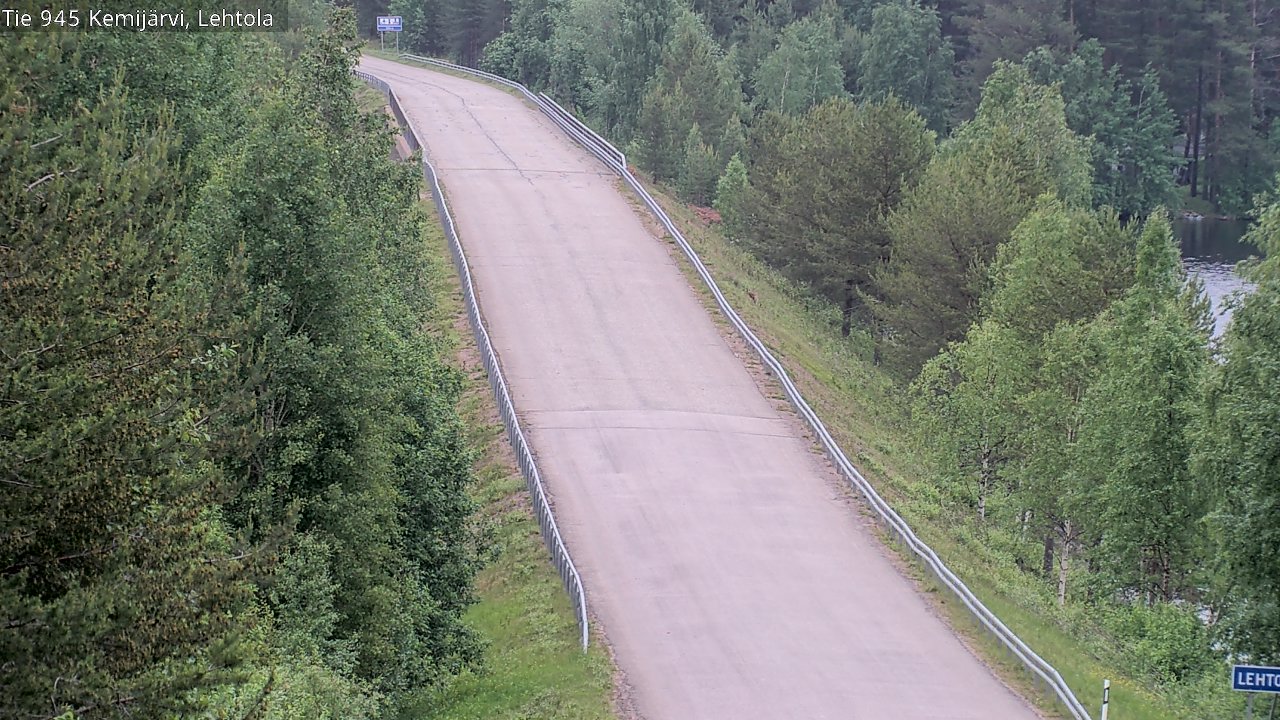 Kelikamerat Kuva Tie 945 Kemijärvi, Lehtola, Kemijärvi, Lappi