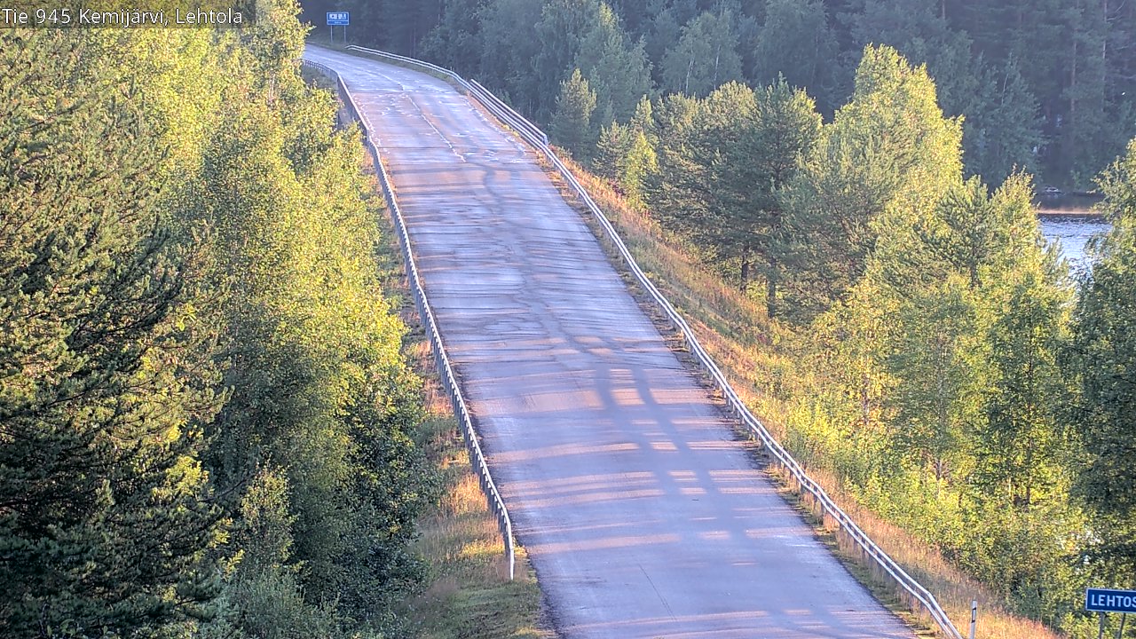 Kelikamerat Kuva Tie 945 Kemijärvi, Lehtola, Kemijärvi, Lappi