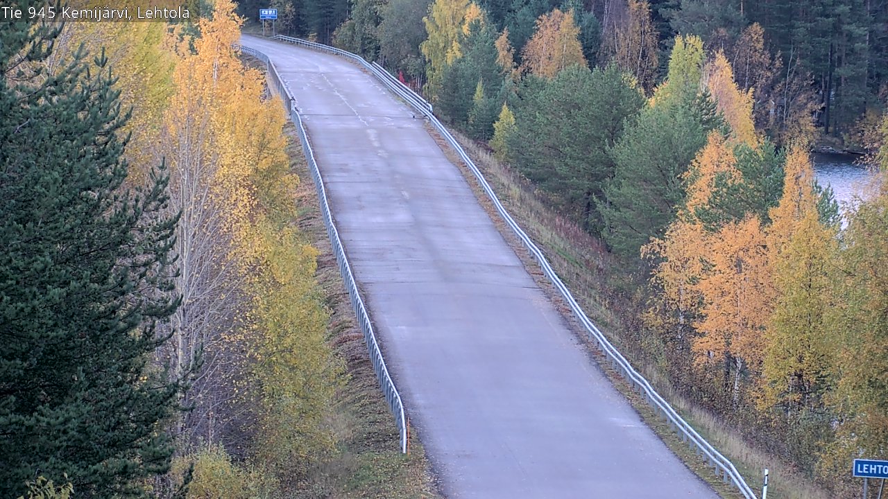 Kelikamerat Kuva Tie 945 Kemijärvi, Lehtola, Kemijärvi, Lappi