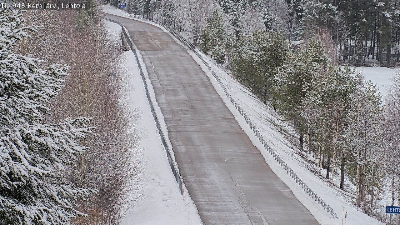 Kelikamerat Kuva Tie 945 Kemijärvi, Lehtola, Kemijärvi, Lappi