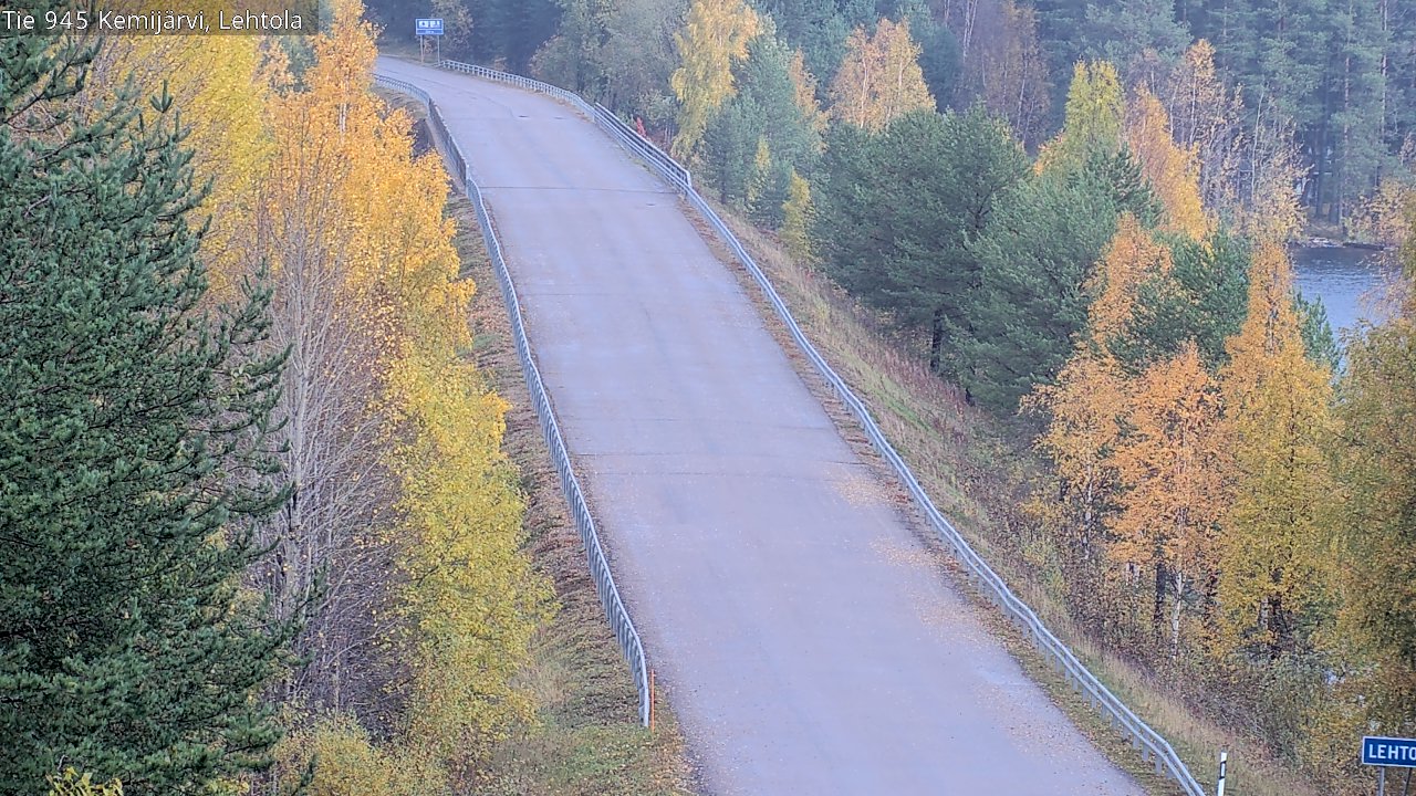 Weather Camera Image Road 945 Kemijärvi, Lehtola, Kemijärvi, Lappi