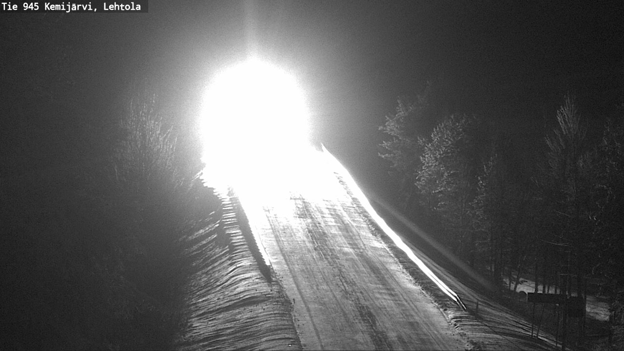 Kelikamerat Kuva Tie 945 Kemijärvi, Lehtola, Kemijärvi, Lappi