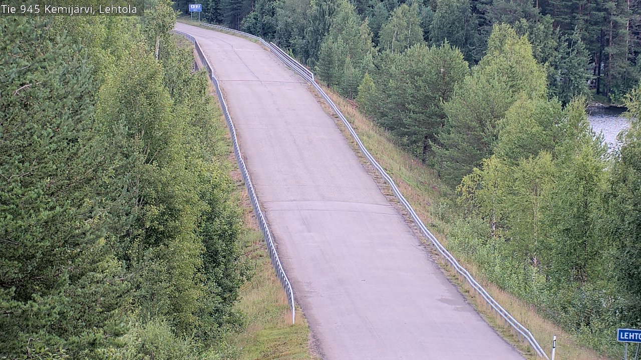 Kelikamerat Kuva Tie 945 Kemijärvi, Lehtola, Kemijärvi, Lappi