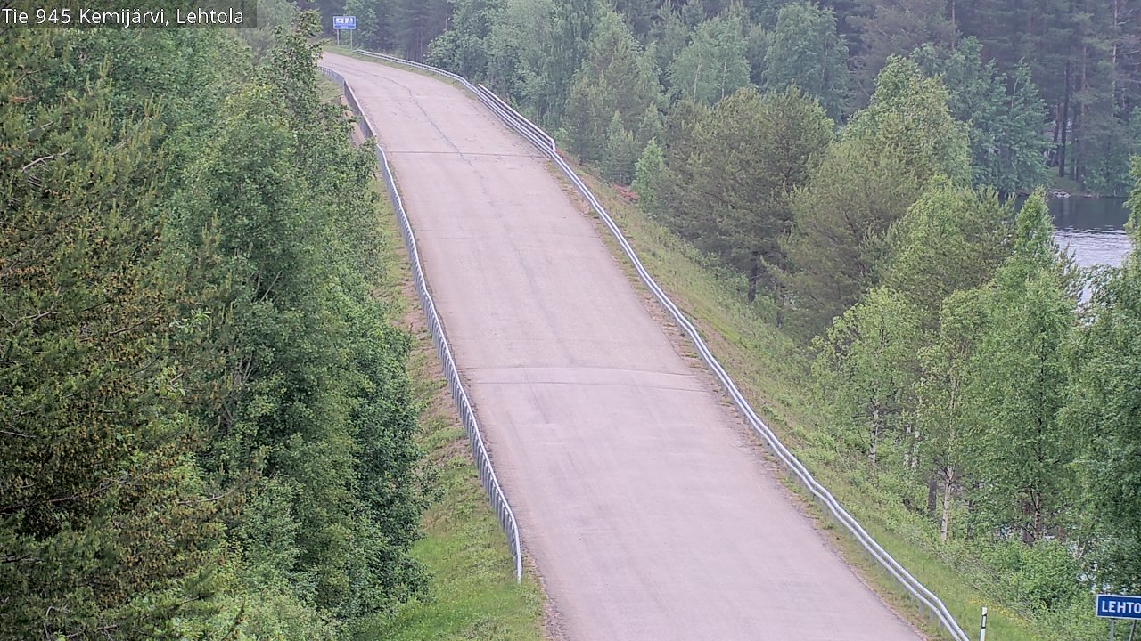 Kelikamerat Kuva Tie 945 Kemijärvi, Lehtola, Kemijärvi, Lappi