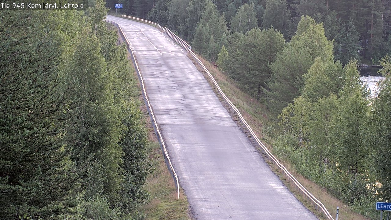 Kelikamerat Kuva Tie 945 Kemijärvi, Lehtola, Kemijärvi, Lappi