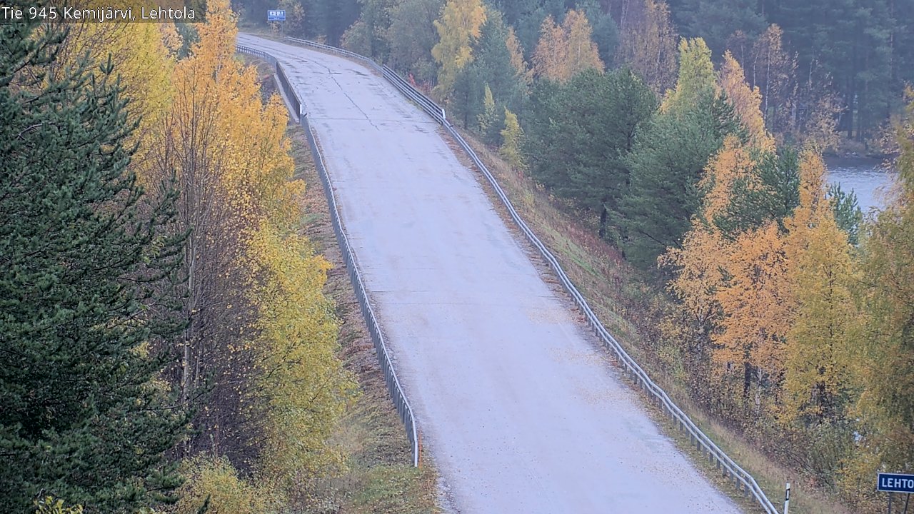 Weather Camera Image Road 945 Kemijärvi, Lehtola, Kemijärvi, Lappi