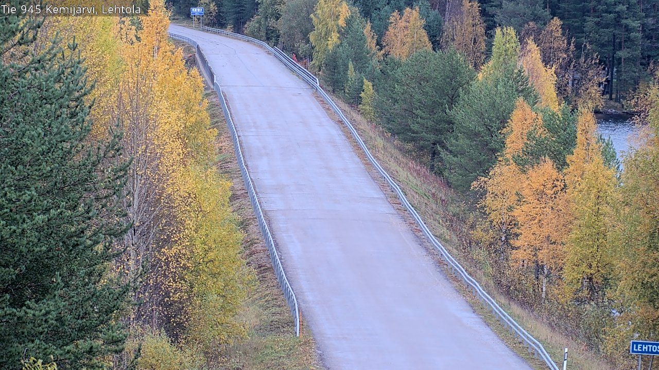 Kelikamerat Kuva Tie 945 Kemijärvi, Lehtola, Kemijärvi, Lappi