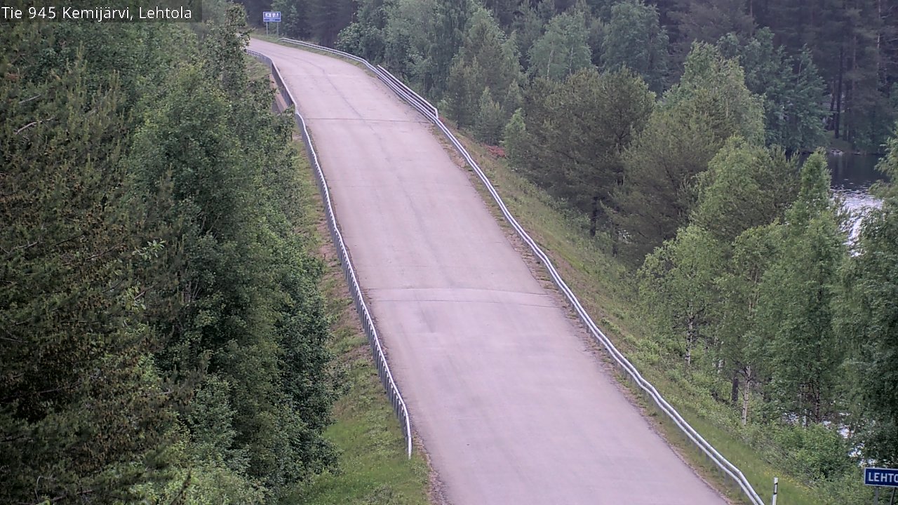 Kelikamerat Kuva Tie 945 Kemijärvi, Lehtola, Kemijärvi, Lappi