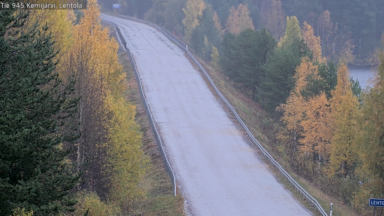 Weather Camera Image Road 945 Kemijärvi, Lehtola, Kemijärvi, Lappi