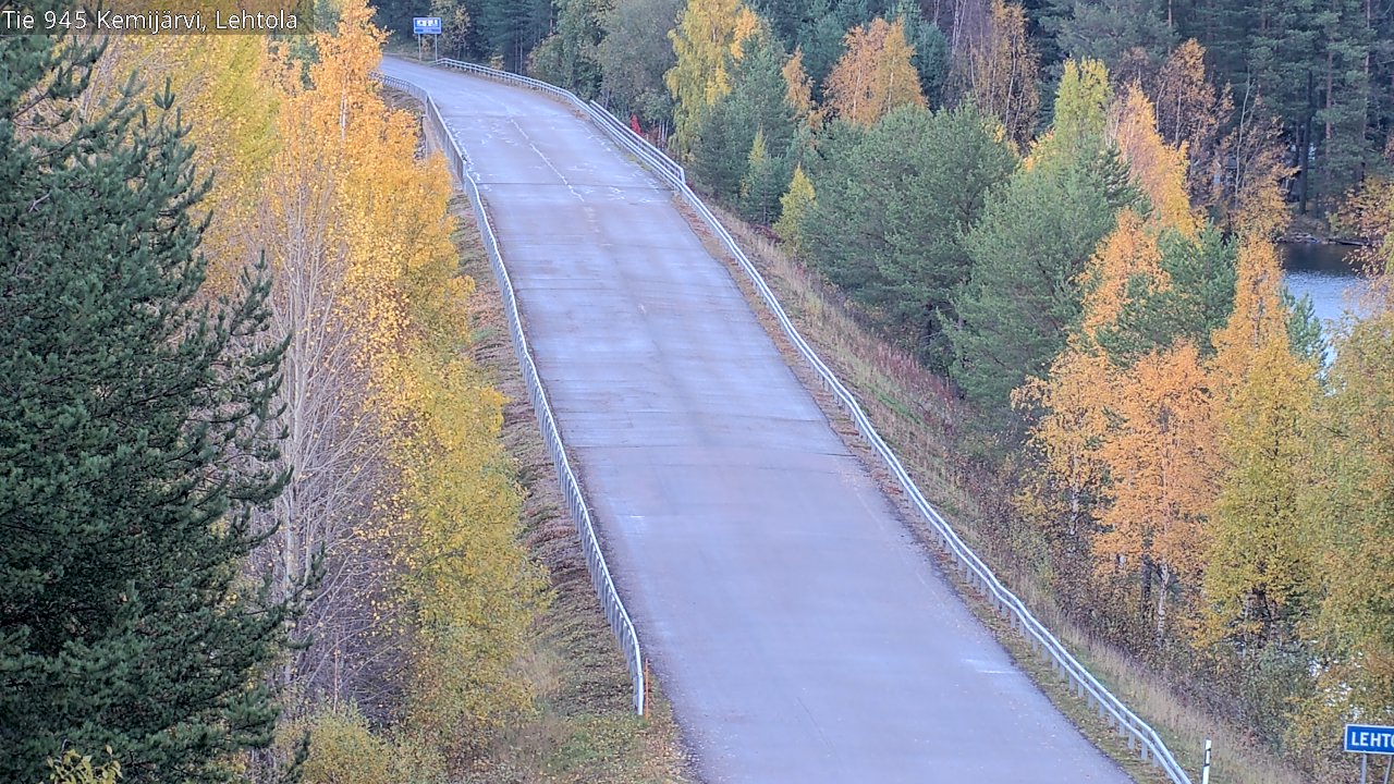 Kelikamerat Kuva Tie 945 Kemijärvi, Lehtola, Kemijärvi, Lappi