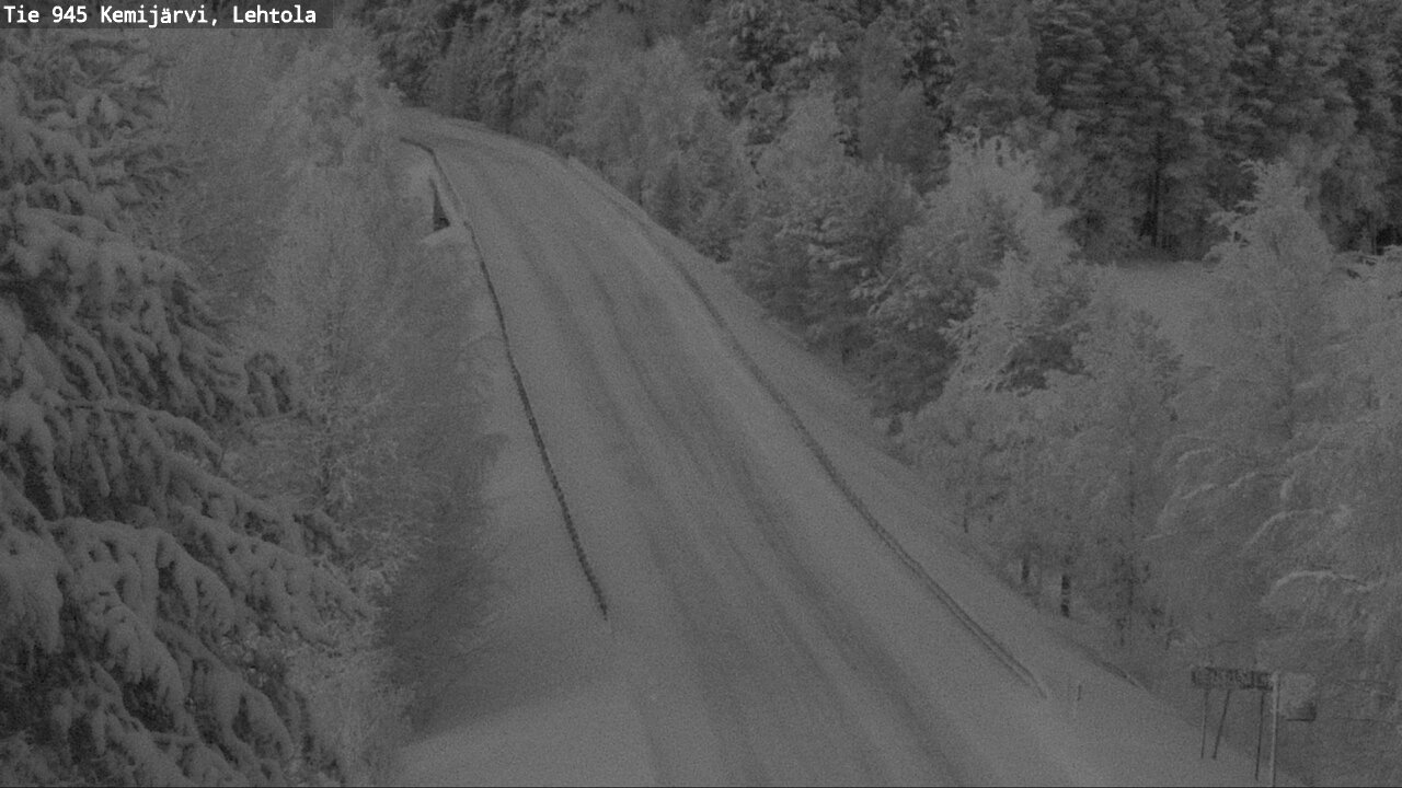 Kelikamerat Kuva Tie 945 Kemijärvi, Lehtola, Kemijärvi, Lappi