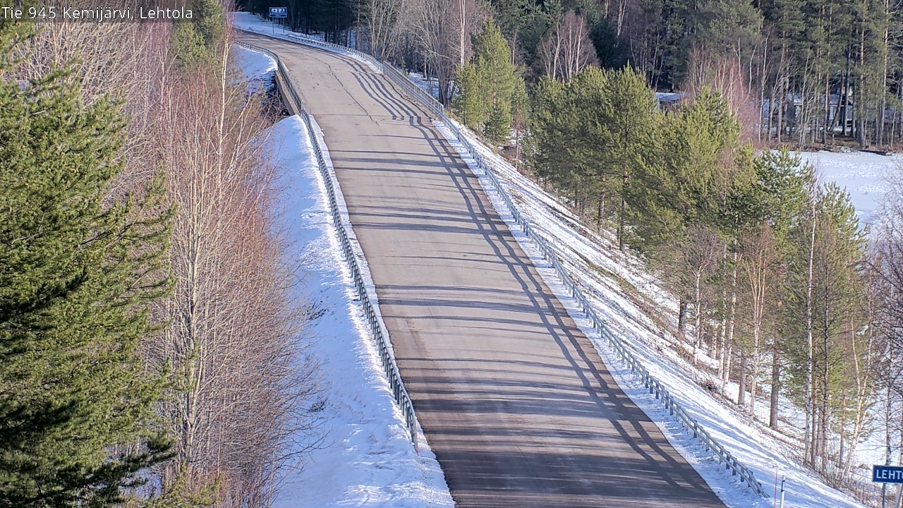 Kelikamerat Kuva Tie 945 Kemijärvi, Lehtola, Kemijärvi, Lappi