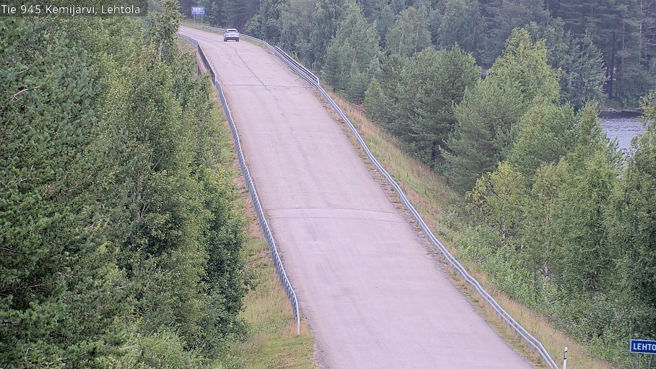 Kelikamerat Kuva Tie 945 Kemijärvi, Lehtola, Kemijärvi, Lappi