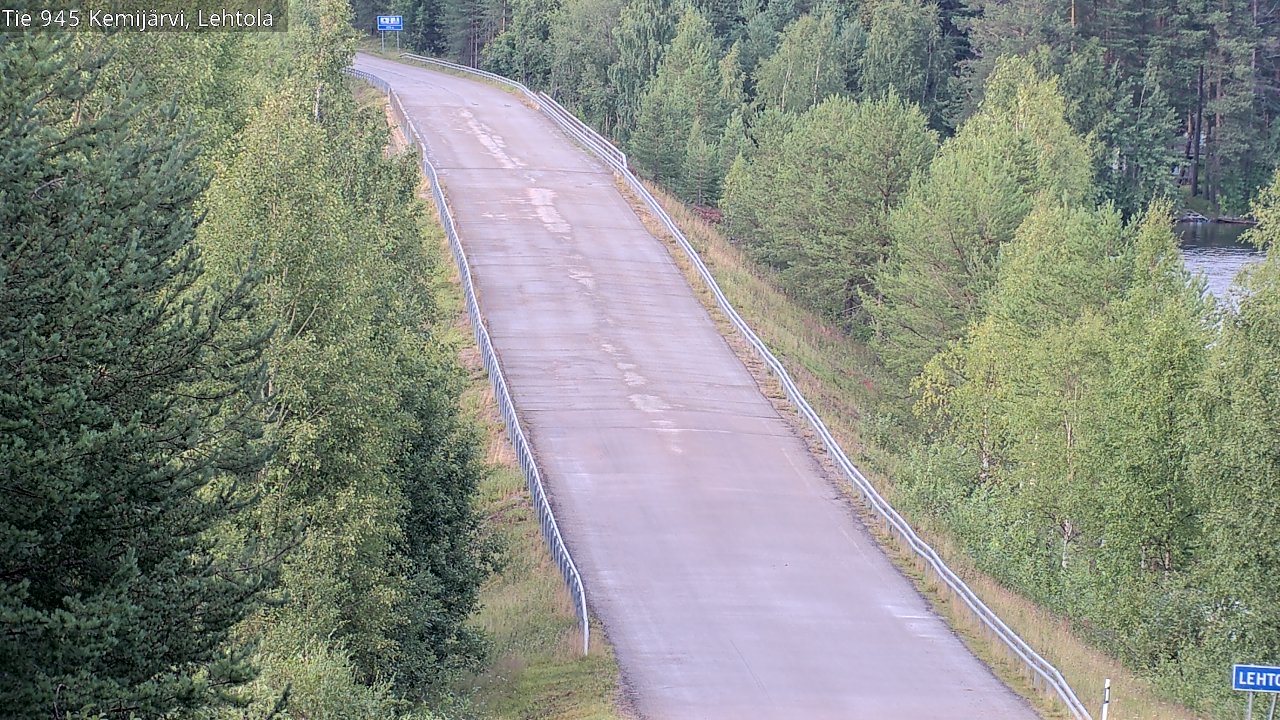 Kelikamerat Kuva Tie 945 Kemijärvi, Lehtola, Kemijärvi, Lappi