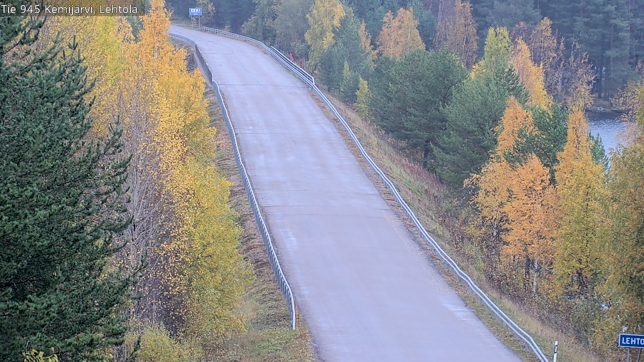 Kelikamerat Kuva Tie 945 Kemijärvi, Lehtola, Kemijärvi, Lappi