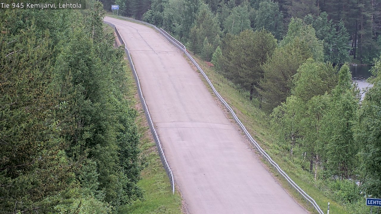 Kelikamerat Kuva Tie 945 Kemijärvi, Lehtola, Kemijärvi, Lappi