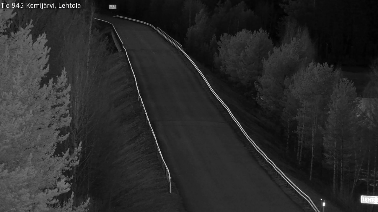 Kelikamerat Kuva Tie 945 Kemijärvi, Lehtola, Kemijärvi, Lappi