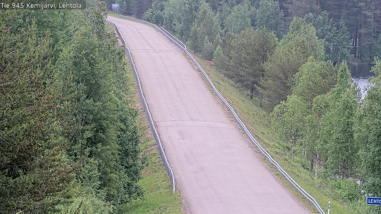 Kelikamerat Kuva Tie 945 Kemijärvi, Lehtola, Kemijärvi, Lappi