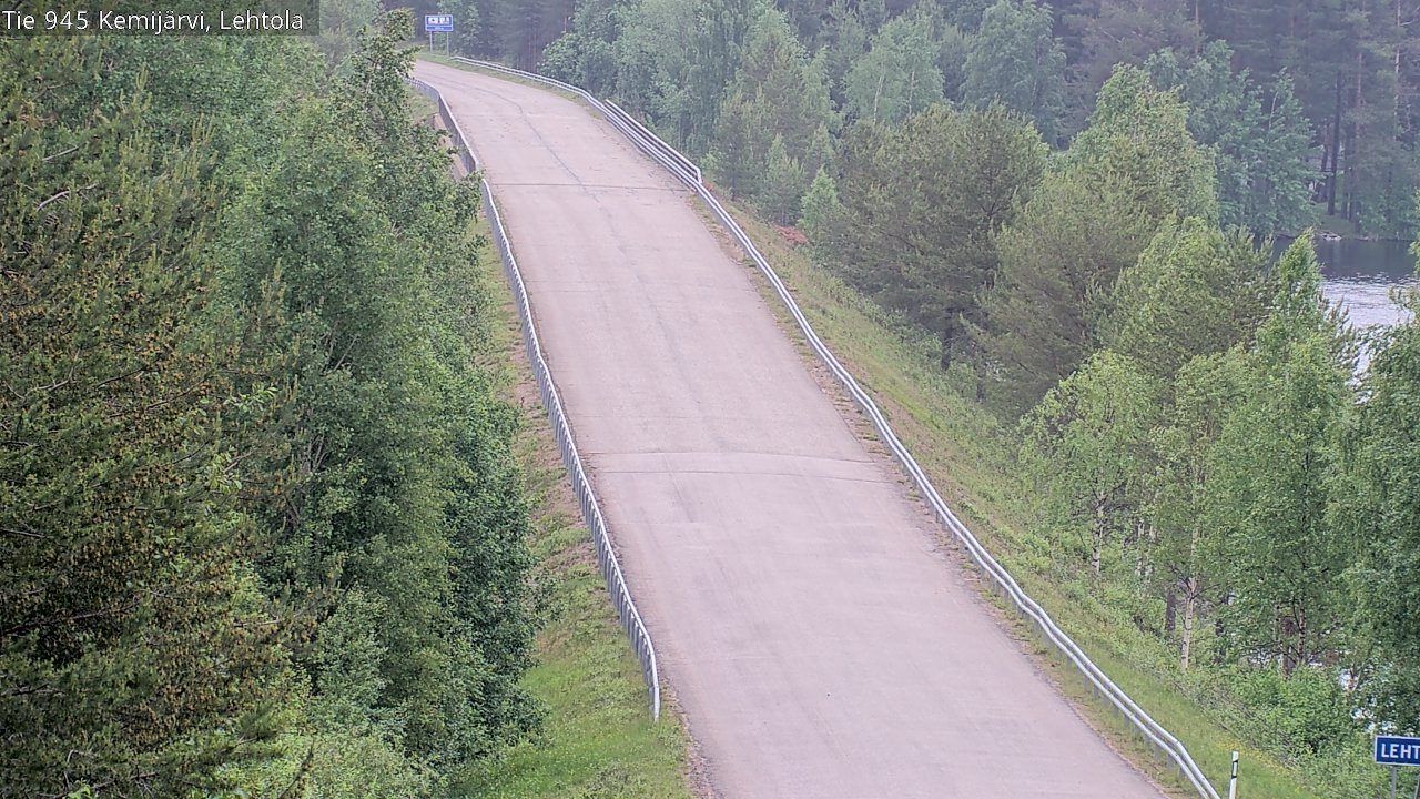Kelikamerat Kuva Tie 945 Kemijärvi, Lehtola, Kemijärvi, Lappi