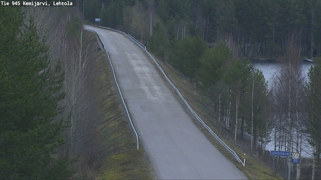 Kelikamerat Kuva Tie 945 Kemijärvi, Lehtola, Kemijärvi, Lappi
