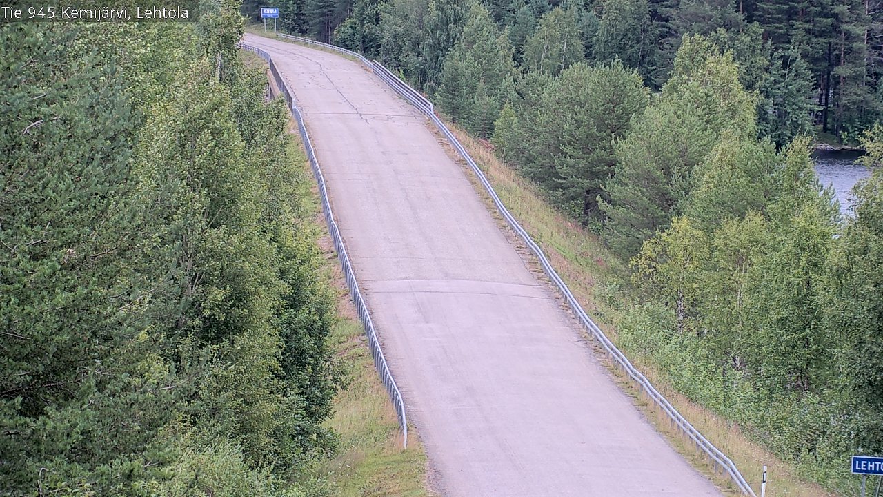 Kelikamerat Kuva Tie 945 Kemijärvi, Lehtola, Kemijärvi, Lappi